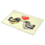 Evening Grosbeaks in love Placemat