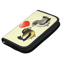 Evening Grosbeaks in Love Folio Planners
