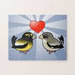 Evening Grosbeaks in love Puzzle