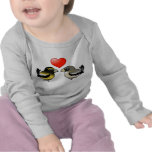 Evening Grosbeaks in love Infant Long Sleeve T-Shirt