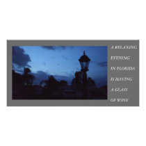 EVENING IN FLORIDA photo cards by jessrab151 EVENING IN FLORIDA photo cards