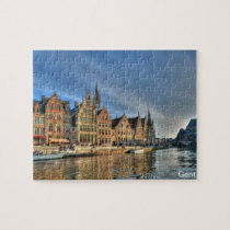 Evening in Gent Jigsaw Puzzle