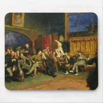 Evening in the Studio with my Students, 1886 Mouse Pads