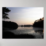 Evening Lake posters