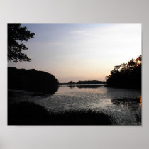 Evening Lake Print
