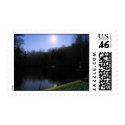 Evening Lake Reflections postage by RoseCottageLtd Evening Lake Reflections postage