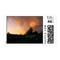 Evening light postage stamps
