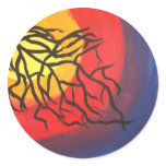 Evening Limb Large Sticker