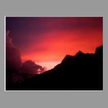 EVENING postcards