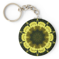 Evening Primrose Kaleidascope Keychain