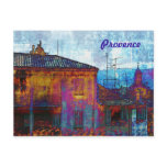 Evening Provence card Postcard