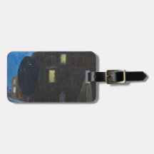 Evening Rain ( night expressionism ) Tags For Bags