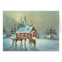 EVENING SERVICES by SHARON SHARPE Cards