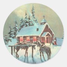 EVENING SERVICES by SHARON SHARPE Sticker
