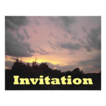 Evening Sky Invitations