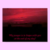 Evening sky Print