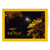 Evening Star In Lahaina, Hawaii, Birthday Cards