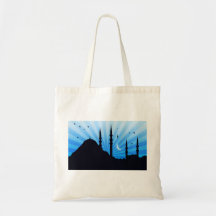 Evening stars in Istanbul Bags