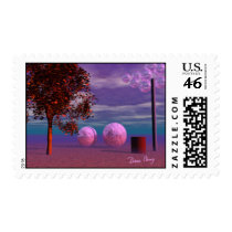 Evening Stroll Postage postage
