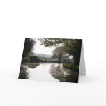Evening Sun on the Llangollen Canal Notecard Evening Sun on the Llangollen Canal Notecard