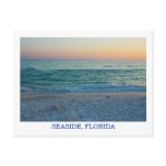 Evening Sunset on the Beach in Florida postcard