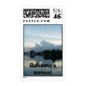 Evening view from patio, Bahama's sunset postage by dhale67 Evening view from patio, Bahama's sunset postage