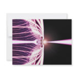 *Event Horizon* Fractal Art Design Custom Invite