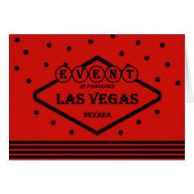 EVENT In Fabulous Las Vegas Red/Black Card