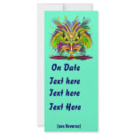 Event Mardi Gras The Queen Style 2 Plse View Notes Customized Rack Card