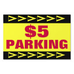 Event Parking yard signs