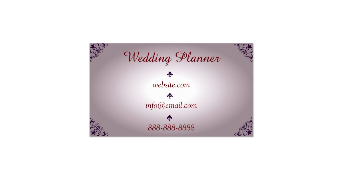 event planner business card zazzle event planning business cards