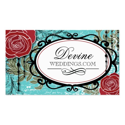 Event Planner Business Cards (front side)