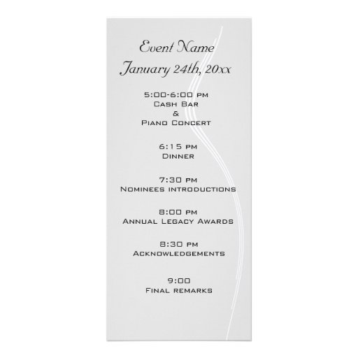 Download Formal Dinner Program Templates free utorrentcapital