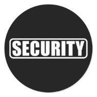 Event Security Sticker sticker