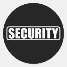 Event Security Stickers