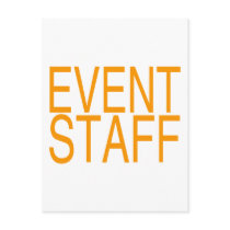 Event Staff postcards by goldnsun Event Staff postcards