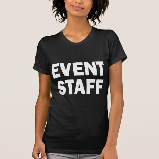 event staff tee shirts