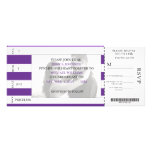 Event Ticket Wedding Invitation invitations
