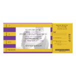 Event Ticket Wedding Invitation invitations