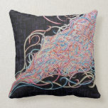 Event Vertex Throw Pillow by Meghan Oona Clifford pillows