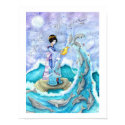 Eventide Geisha Dolphin Medium Poster Print Art