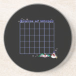 Events Of Winter Calender Drink Coasters
