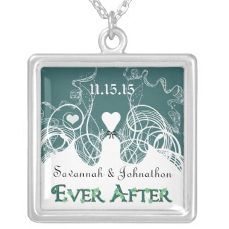 Ever After Wedding Keepsake Anniversary Necklace necklace