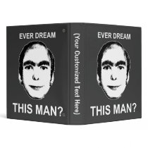 Ever Dream This Man? Vinyl Binders