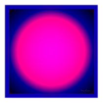 Ever Expanding Glowing Pink posters by mohsenart Ever Expanding Glowing Pink posters