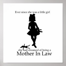 Ever since she was a little girl print
