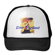 "Ever Vigilant" Vintage Patriotic Hats