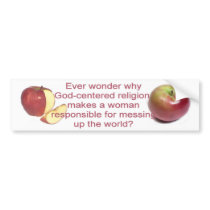Ever Wonder? bumper stickers by StickerManiac Ever Wonder? bumper stickers