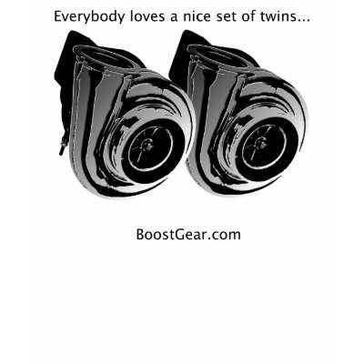 Everbody ama gêmeos…  Turbo - as senhoras prendem  Camiseta por boostgear