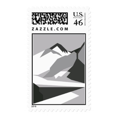 Everest - black stamp by lonvig